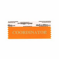 Coordinator Award Ribbon w/ Gold Foil Imprint (4"x1 5/8")